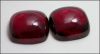 GARNET, ALMANDINE, CABOCHON PAIR (Africa) �8 mm., 5.81 ct. T.W. 